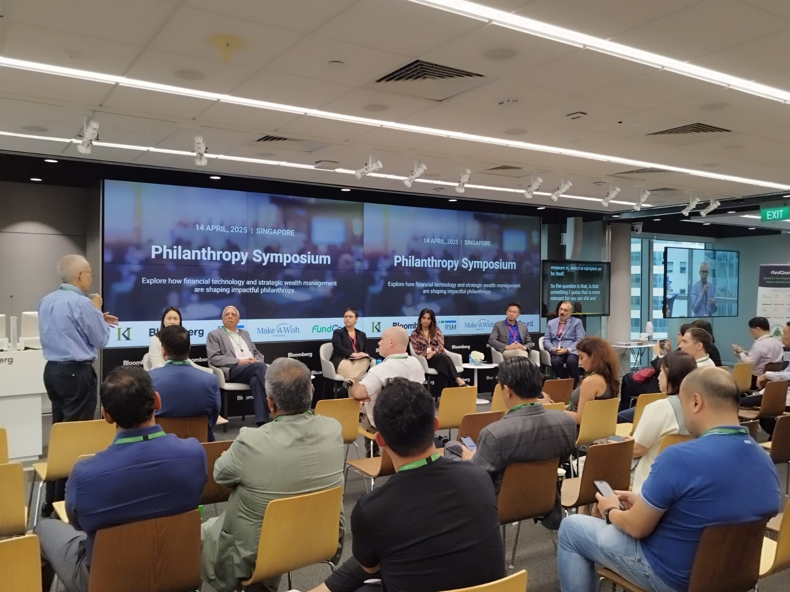 Event speaker portrait